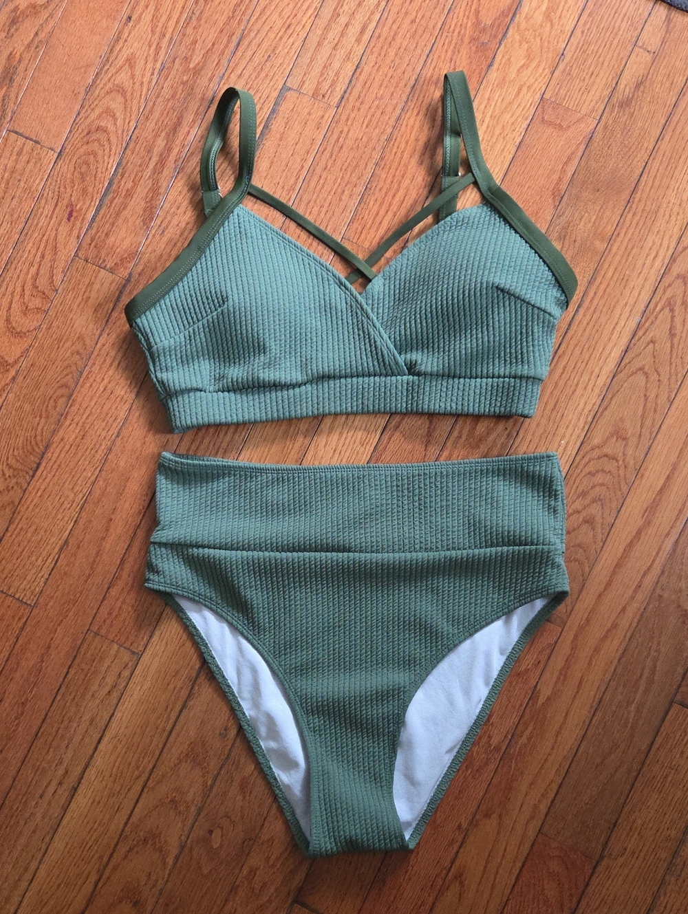 2/$15 Green Bikini Set (XL)